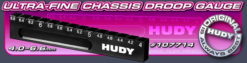 HUDY Ultra-Fine Chassis Droop Gauge