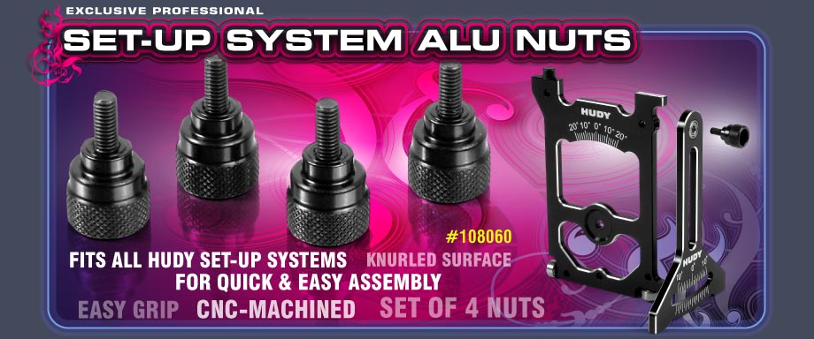 System Set-up Alu Nuts