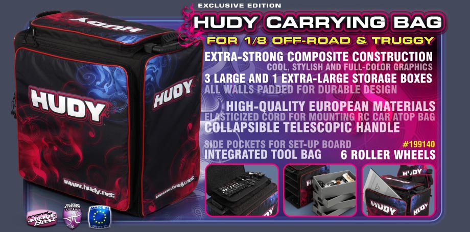 Hudy Carrying Bag for 1/8 OFF-ROAD & TRUGGY