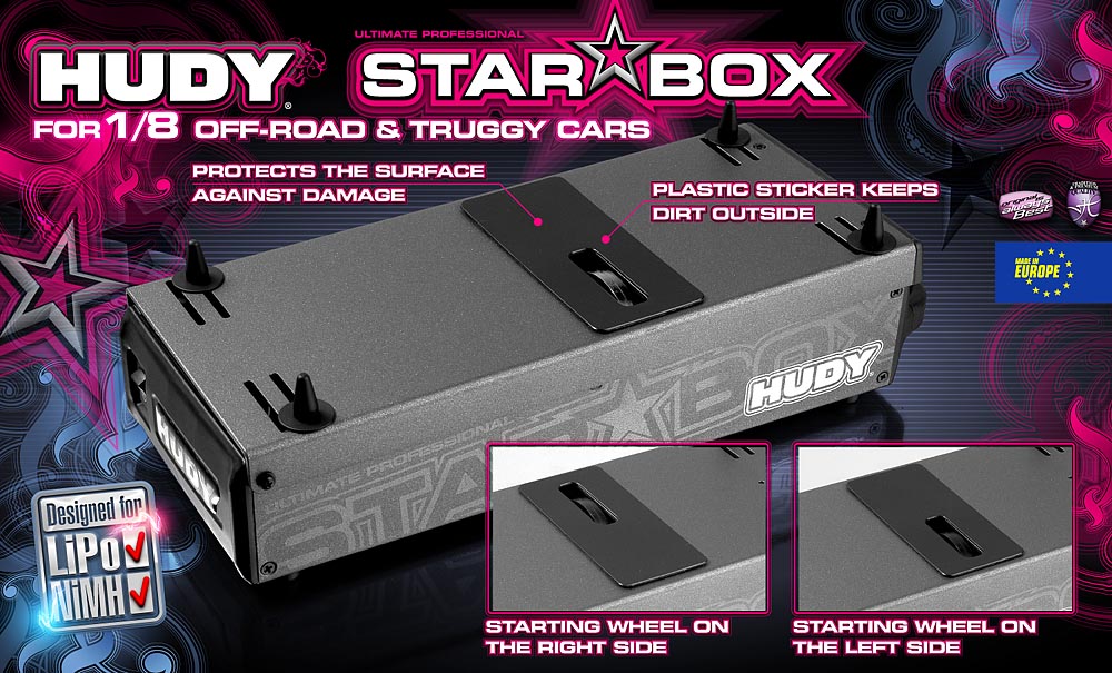 HUDY Star-Box 1/8 Off-Road-104500