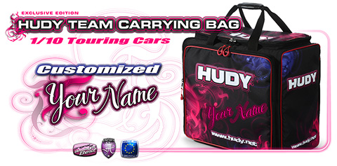 HUDY 1/10 Touring Carrying Bag - V3 - Custom Name